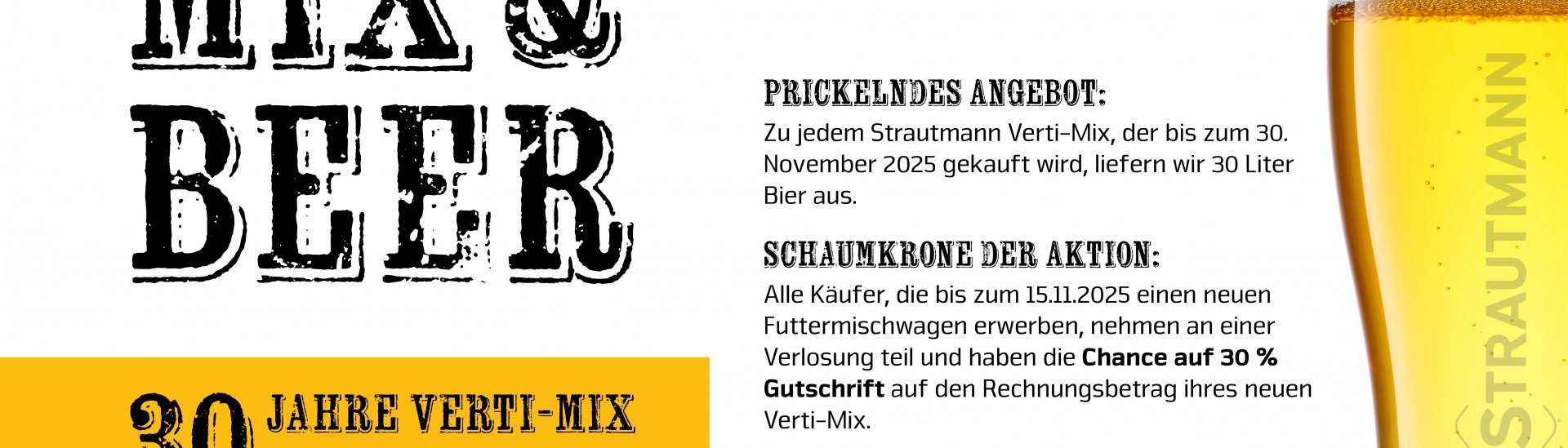 Mix and Beer Aktion