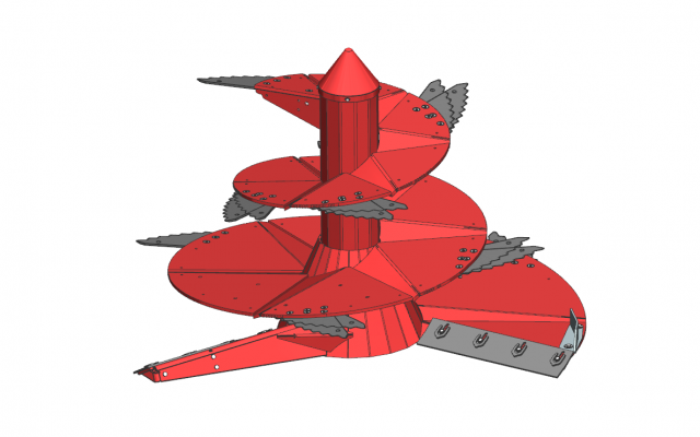 Verti-Mix, Mischschnecke Scraper RGB